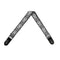 XTR Floral Silver/Black Pattern Guitar Strap